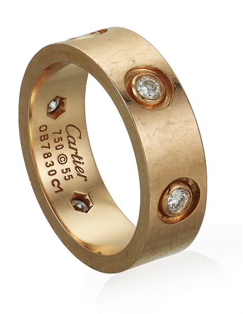 cartier rings love collection